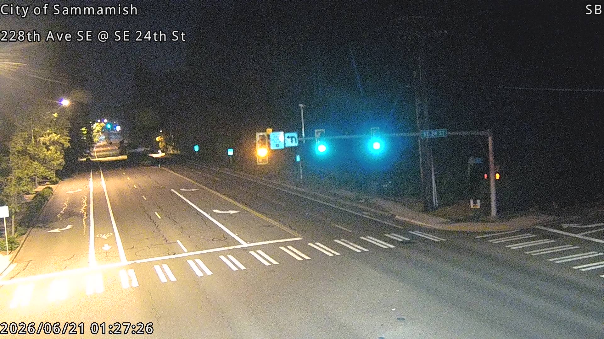 228th Ave SE & SE 24th St traffic camera