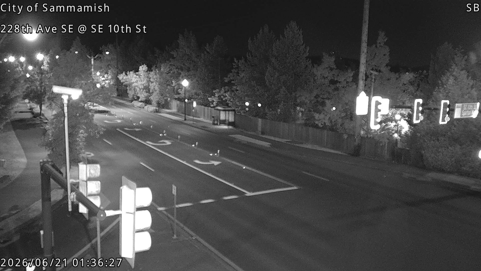 228th Ave SE & SE 10th Street traffic camera