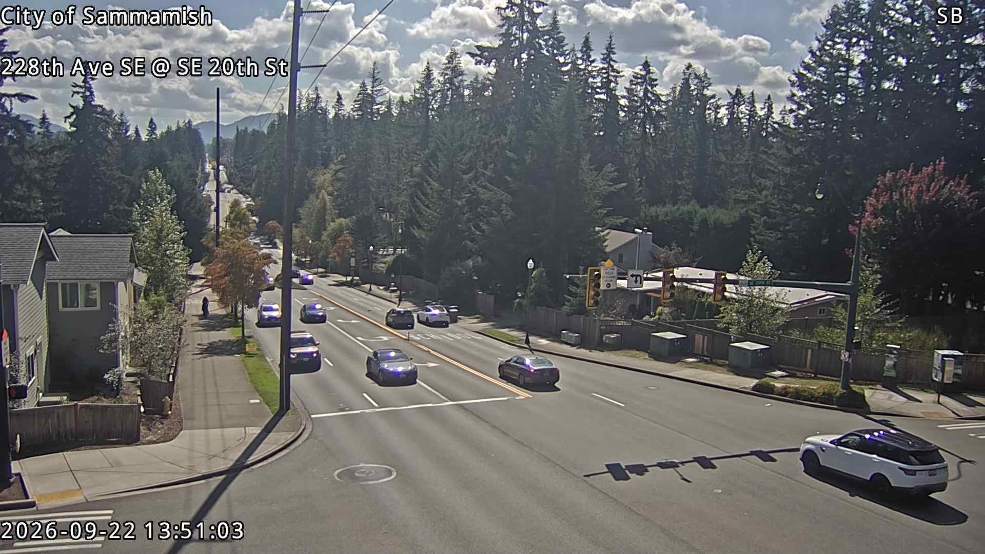 228th Ave SE & SE 20th St traffic camera