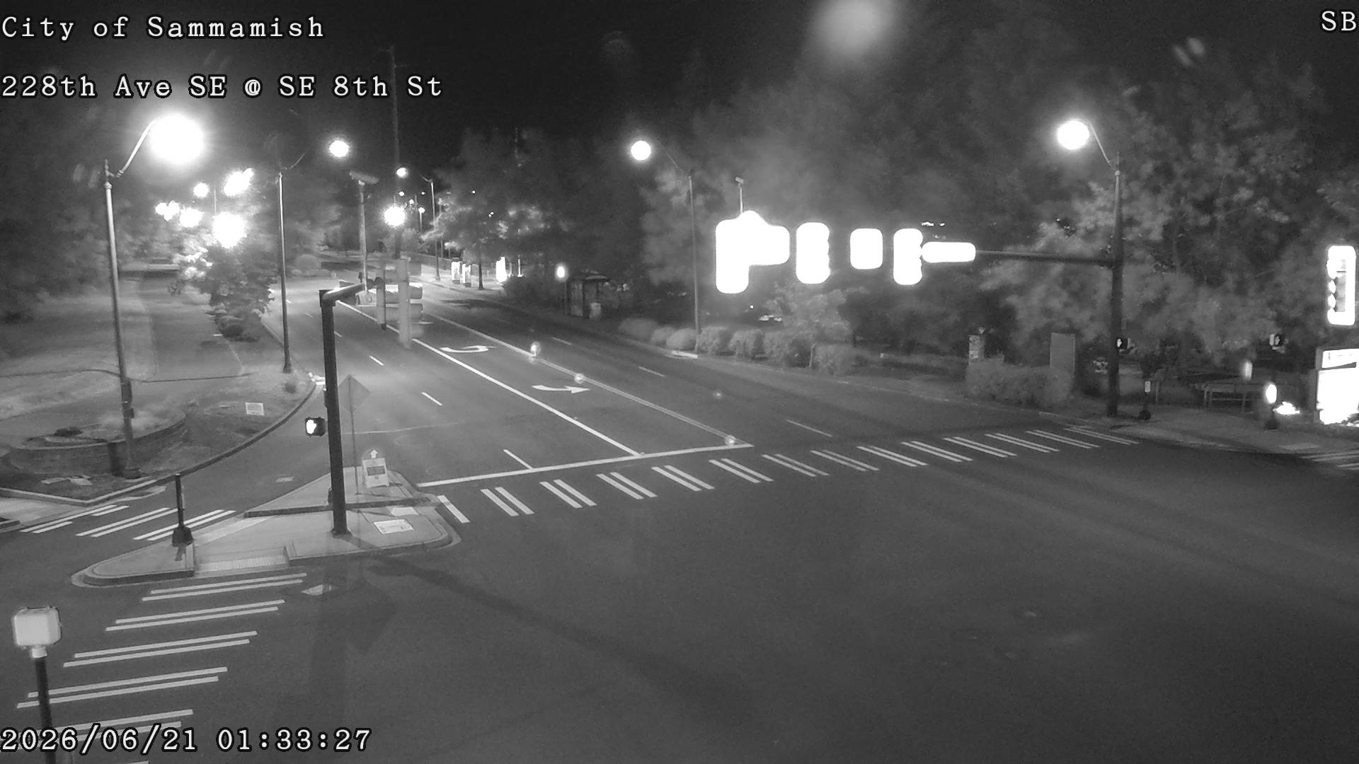 228th Ave SE & SE 8th Street traffic camera