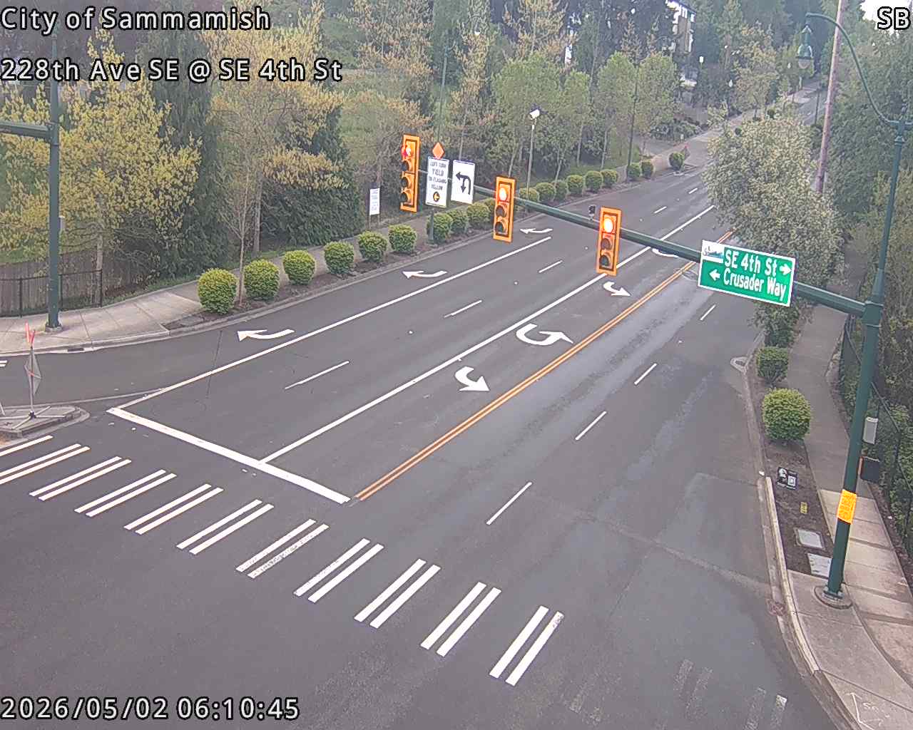 228th Ave SE & SE 4th Street traffic camera
