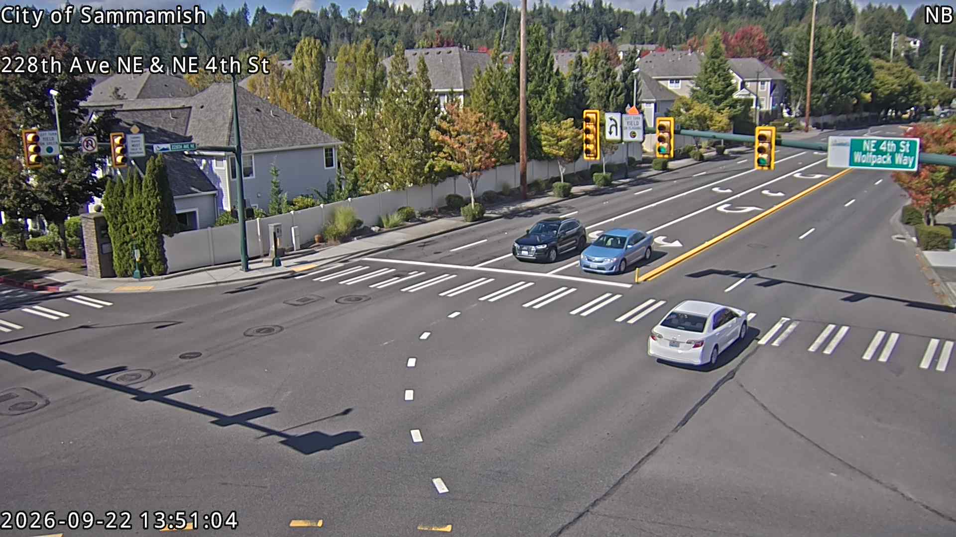 228th Ave SE & NE 4th St traffic camera