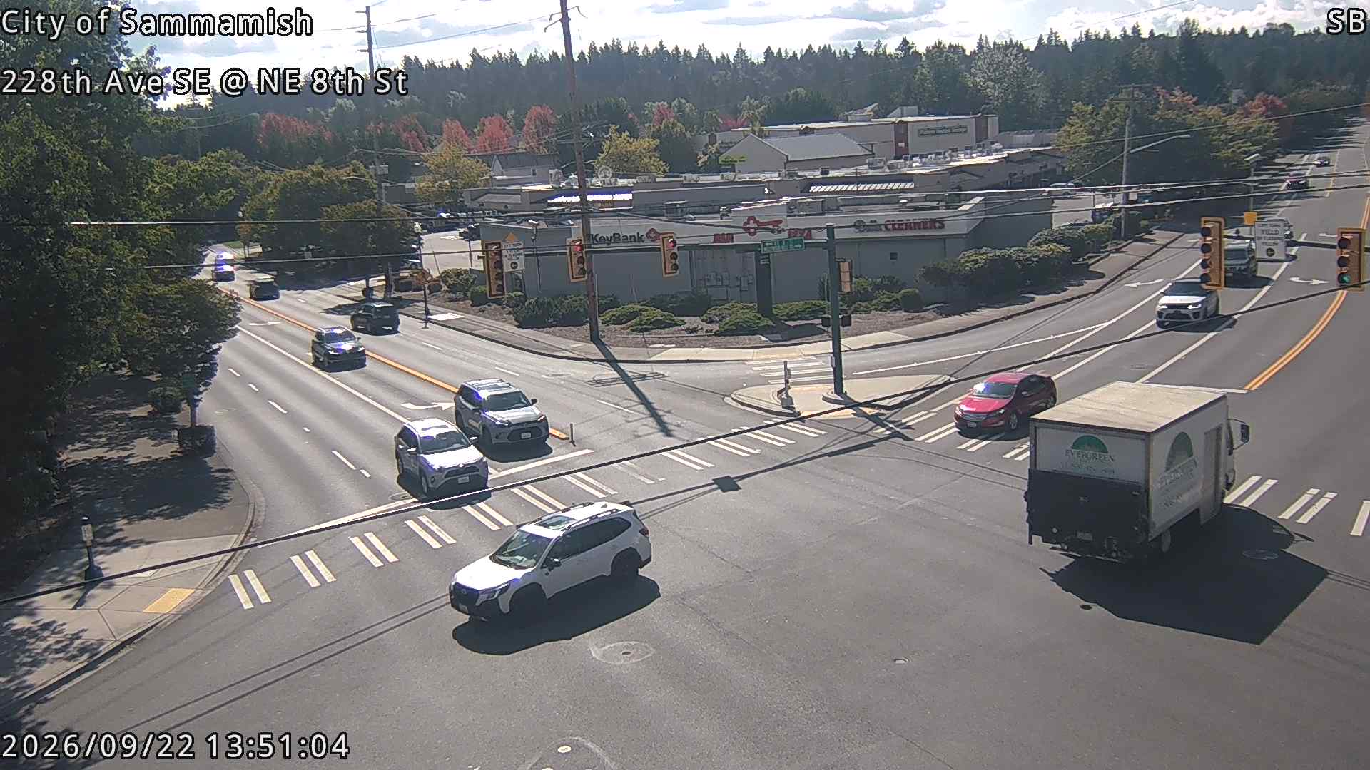 228th Ave NE & NE 8th Street traffic camera