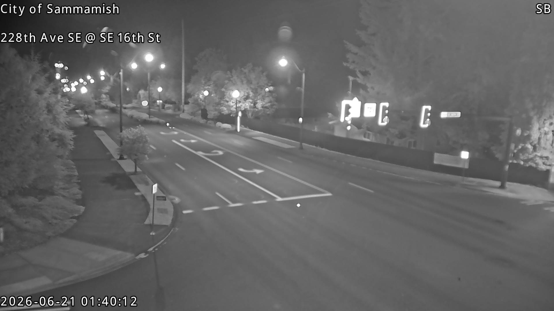 228th Ave SE & SE 16th St traffic camera