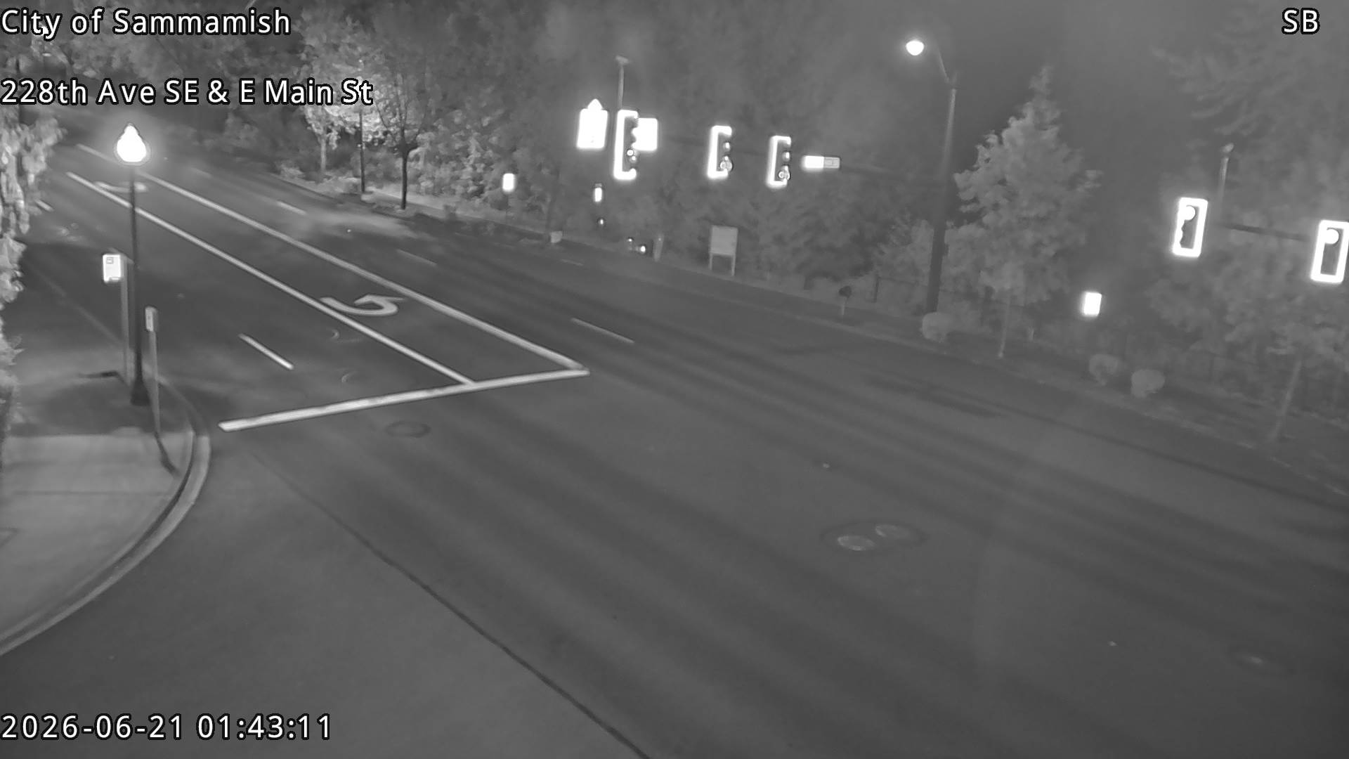 228th Ave SE & E Main Street traffic camera
