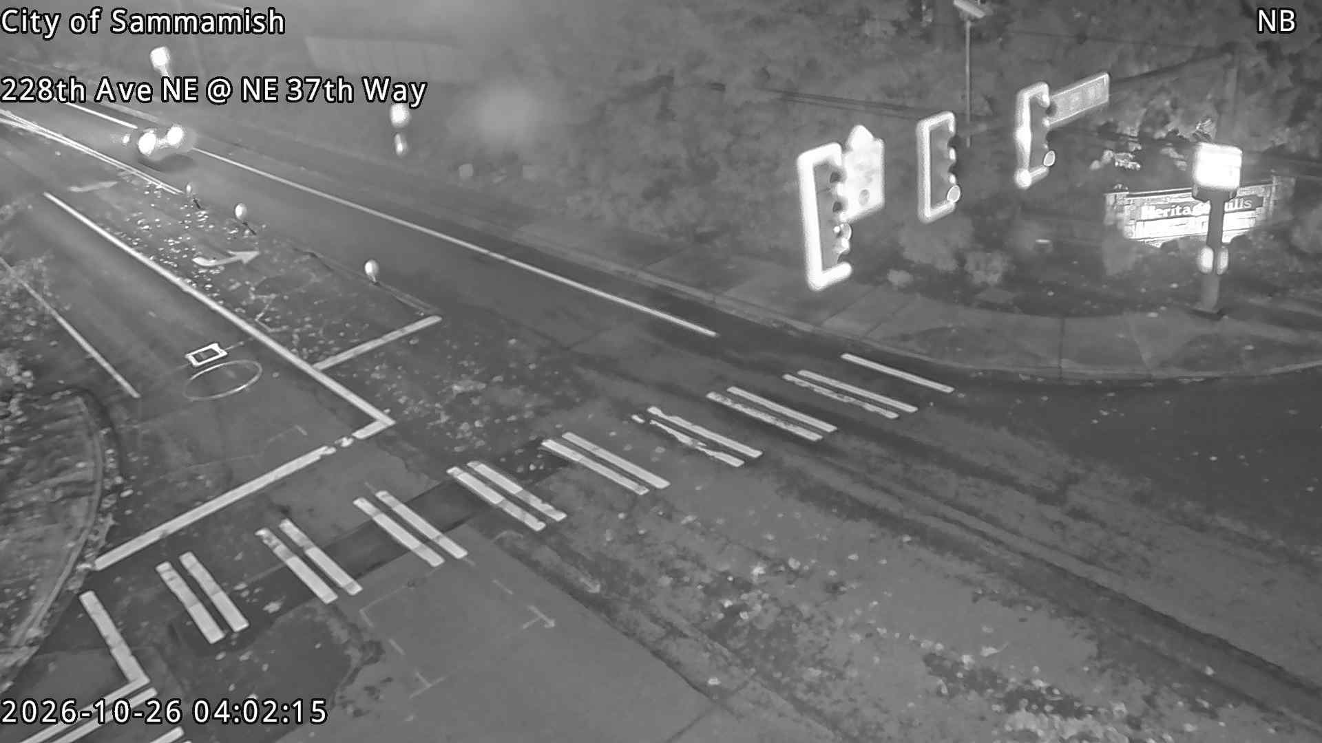 228th Ave NE & NE 25th Way traffic camera